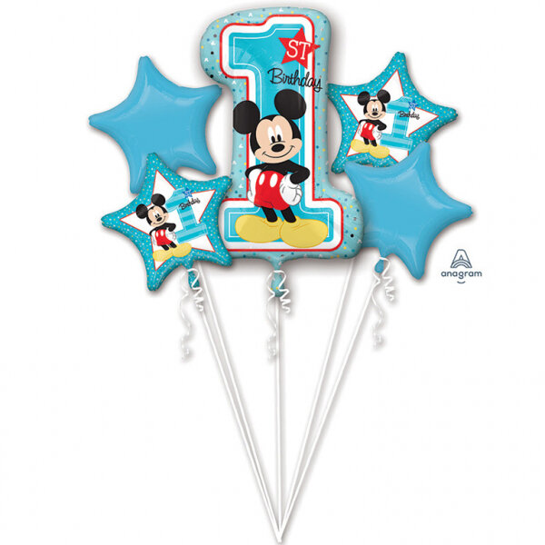 Ballon Bouquet Mickey Mouse 1. Geburtstag