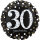 Jumbo Folienballon funkelnder Geburtstag 18 - 80