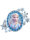 Folienballon Anna & Elsa Spiegel Frozen II 76cm