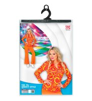 70 er Jahre Bluse oder Hemd in orange