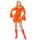 70 er Jahre Kleid in orange