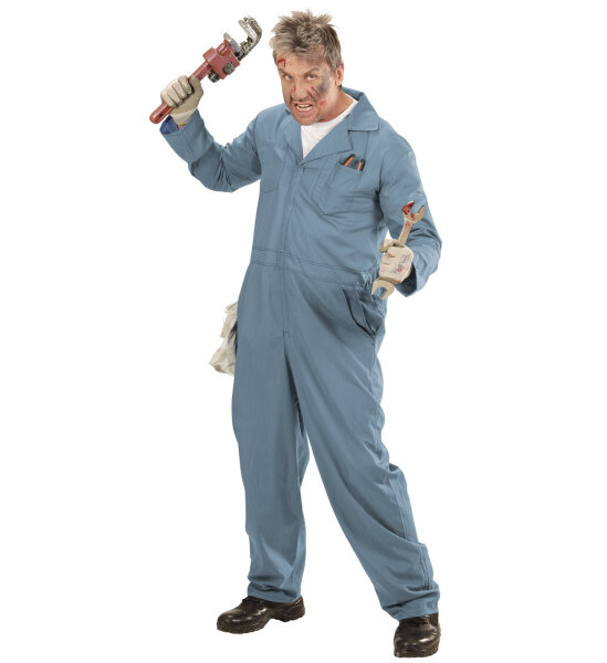 Handwerker oder Myers Kostüm zu Halloween