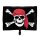 Folienballon als Piratenfahne oder Flagge