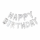Folienballon Schriftzug Happy Birthday in verschiedenen Farben