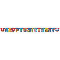 Super Mario Happy Birthday Buchstaben Girlande
