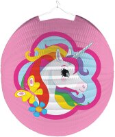 Einhorn Laterne als Lampion