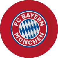 8 Bayer München Party Teller 23 cm