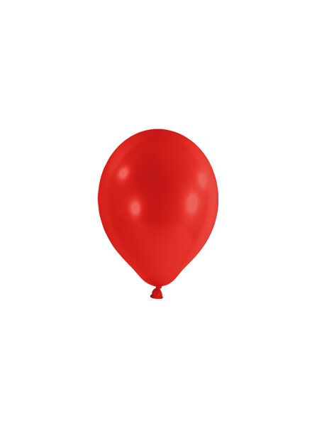 100 Deko Luftballons 5" 12 cm Mini Ballons in rot