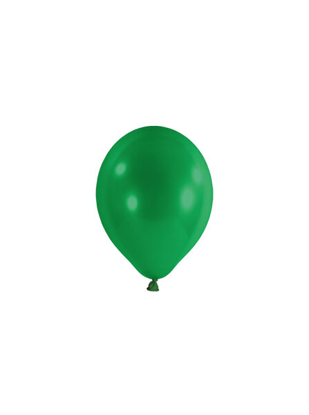 100 Deko Luftballons 5" 12 cm Mini Ballons in grün