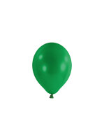100 Deko Luftballons 5" 12 cm Mini Ballons in grün