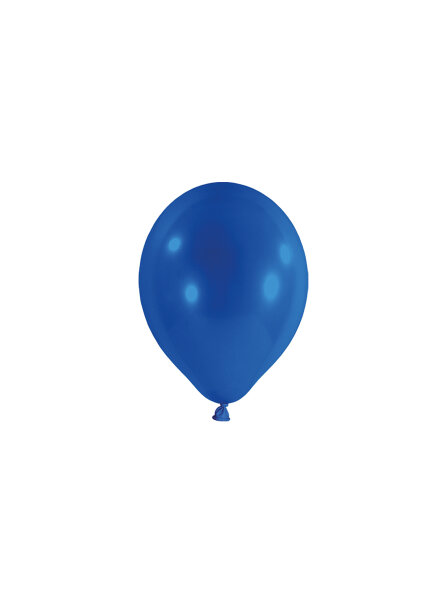 100 Deko Luftballons 5 12 cm Mini Ballons in blau