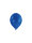 100 Luftballons 5 12 cm Mini Ballons in blau