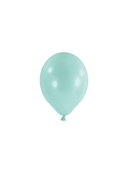 100 Deko Luftballons 5" 12 cm Mini Ballons in mint