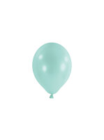 100 Deko Luftballons 5" 12 cm Mini Ballons in mint