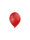 100 Deko Luftballons 5" 12 cm Mini Ballons in metallic rot