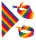 Regenbogen Bandana