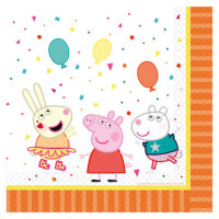 16 Party Servietten Peppa Wutz bzw. Peppa Pig