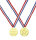 Medaille für den Gewinner als Pokal