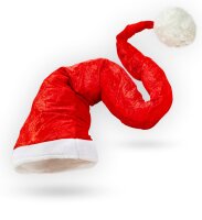 Weihnachtsmütze für Weihnachtsmann extra lang