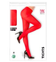 Strumpfhose Einfarbig Rot Größe: Unigrösse ONE SIZE