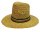 Party Strohhut als Cowboy Hut mit Band