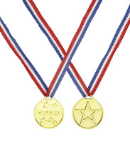 12 Medaillen für Gewinner als Pokal