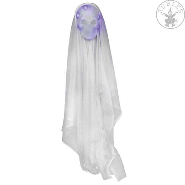 Halloween Riesen Geist als Totenkopf mit Beleuchtung