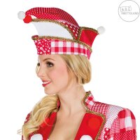 Narrenkappe rot weiss