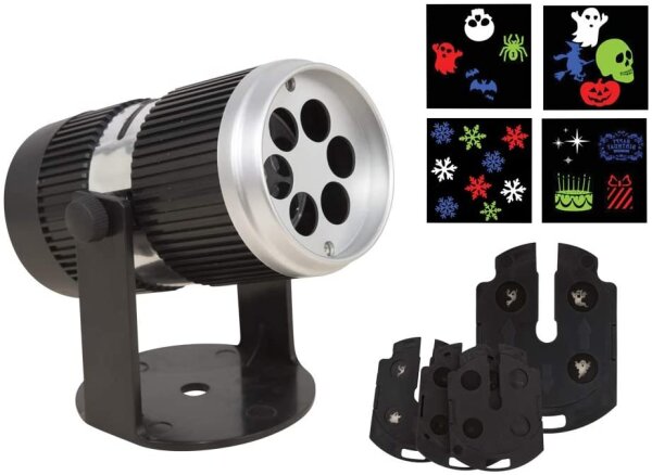 LED Projektor für Innenräume zum Geburtstag Weihnachten und Halloween