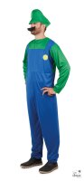 Blauer Handwerker Overall für Luigi