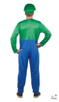 Blauer Handwerker Overall für Luigi