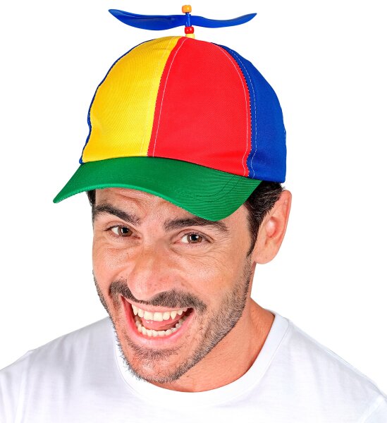 Base Cap mit Propeller als Hut