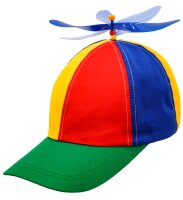 Base Cap mit Propeller als Hut