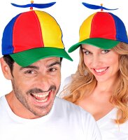 Base Cap mit Propeller als Hut