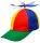 Base Cap mit Propeller als Hut