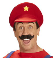 Rote Mütze mit Stern für Mario und seine...