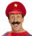 Rote Mütze mit Stern für Mario und seine Handwerker