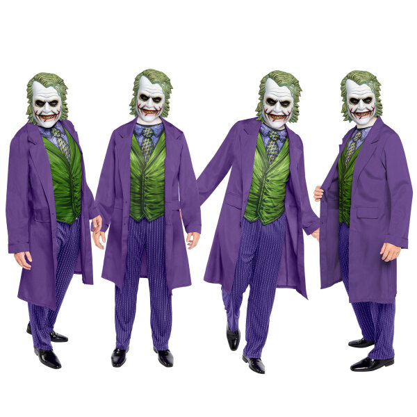 Joker Dark Night Movie Kostüm  Größe: XL