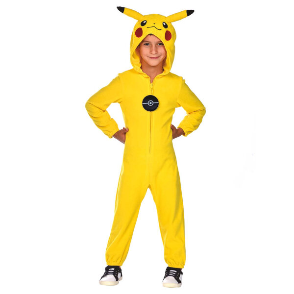 Original Pokemon Pikachu Kostüm für Kinder
