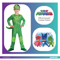 Original PJ Masks Good Gekko Kostüm für Kinder
