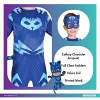 Original PJ Masks Good Catboy Kostüm für Kinder