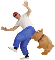 Air Suit Kostüm mit Kampfhund
