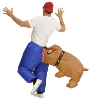 Air Suit Kostüm mit Kampfhund