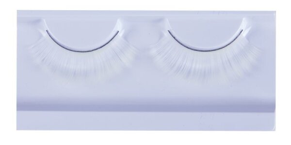 Wimpern in weiss