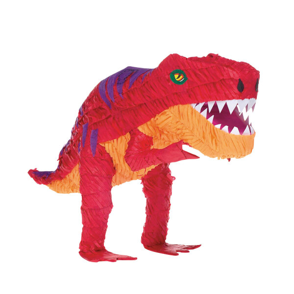 Pinata T-Rex als Schlagpinata zur Geburtstagsparty