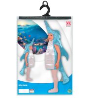 Kinderkostüm kleiner Delfin für Kinder