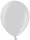 Deko Luftballons Latex Ballons Pastell Grau