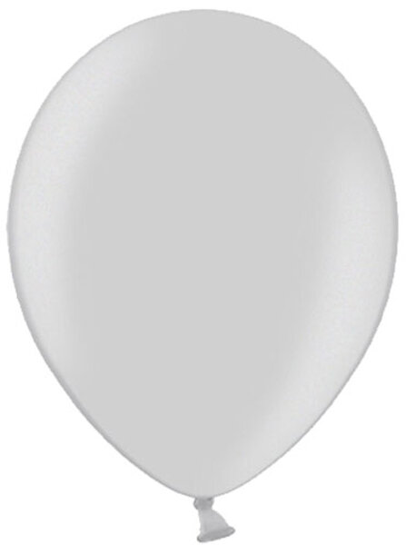 Deko Luftballons Latex Ballons Pastell Grau Menge: 10 Stück