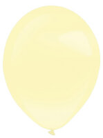 Deko Luftballons Latex Ballons pastell Vanille Ivory 30...