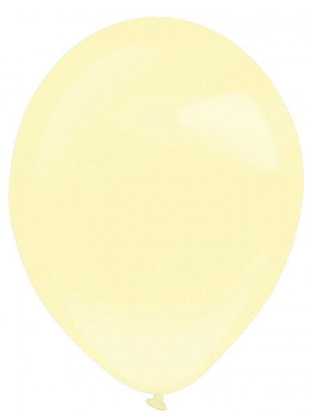 Deko Luftballons Latex Ballons pastell Vanille Ivory Menge: 10 Stück